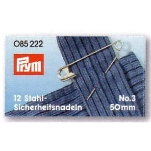 Afbeelding van Prym 085224 Spille di sicurezza ST 27/38/50 mm, colore: Argento