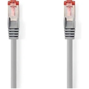 Afbeelding van CAT6 kabel RJ45 Male S/FTP 5.00 m Rond LSZH Grijs Nedis