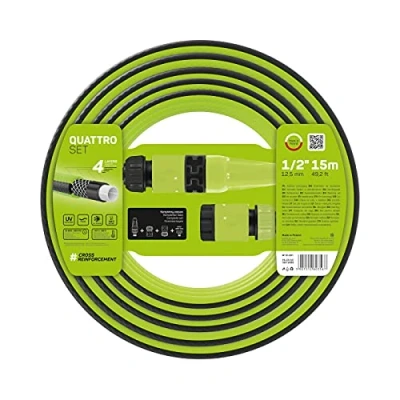 Afbeelding van Cellfast Set Quattro Garden Slang, Groen, 1 &quot;