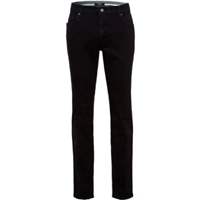 Afbeelding van EUREX by BRAX Five Pocket Broek zwart, Effen