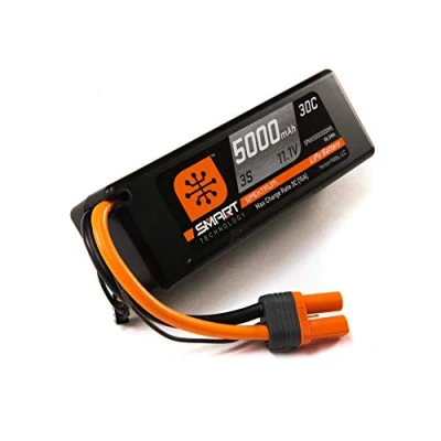 Afbeelding van 11,1 V 5000mAh 3S 30C Smart hardcase LiPo accu: IC5