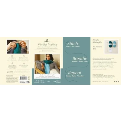 Afbeelding van DMC Serene sjaal Mindful Making Breipakket