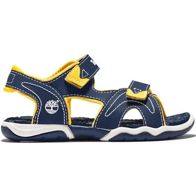 Afbeelding van Timberland Adventure Seeker 2 Strap Outdoorsandalen voor kinderen, Maat: 40, Navy/yellow Kunststof/ textiel