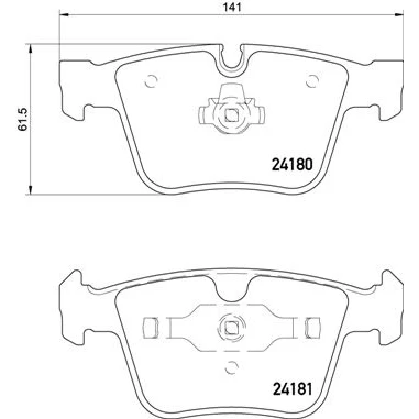 Afbeelding van Brembo Remblokset P 50 116