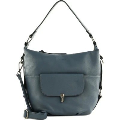 Afbeelding van FREDsBRUDER Schoudertas Bestie Hobo Bag Dusty Blue Blauwgrijs