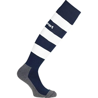 Afbeelding van Uhlsport Team Pro Essential Stripe Voetbalkousen Marine / Wit Maat: 45 47