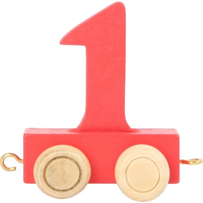 Afbeelding van small foot Coloured Numbers Train 1