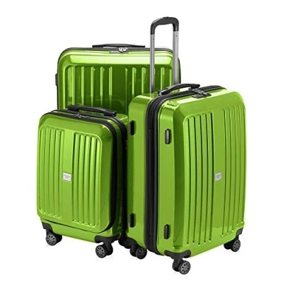 Afbeelding van Hoofdkoffer XBERG koffer hard shell trolley, Set, appelgroen