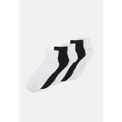 Afbeelding van Jack &amp; Jones Jacleon Short Tennis Socks 5 PACK Sokken, Heren, Maat: One Size, Black/white