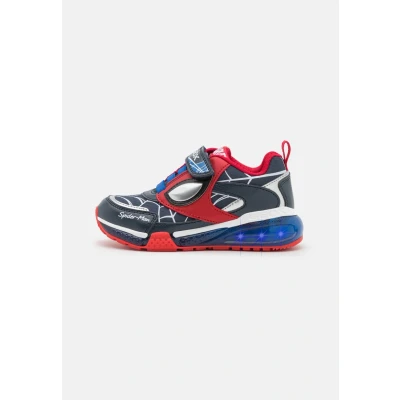 Afbeelding van Geox Marvel Spiderman Light UP Bayonyc BOY Sneakers laag voor kinderen, Maat: 36, Royal/red Imitatieleer/ textiel