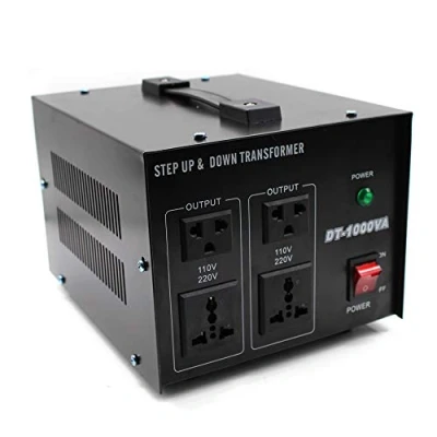 Afbeelding van spanningsomvormer transformator 220V 110V stroomomvormer converter step up/down voltage 1000W