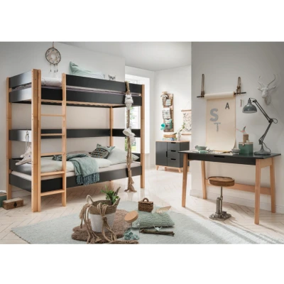 Afbeelding van Stapelbed Color Antraciet