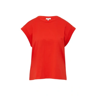 Afbeelding van s.Oliver Tshirt basic, Dames, Maat: 34, Rot