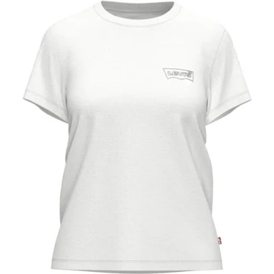 Afbeelding van Levi&#039;s THE Perfect TEE Tshirt basic, Dames, Maat: XXS, Bright white