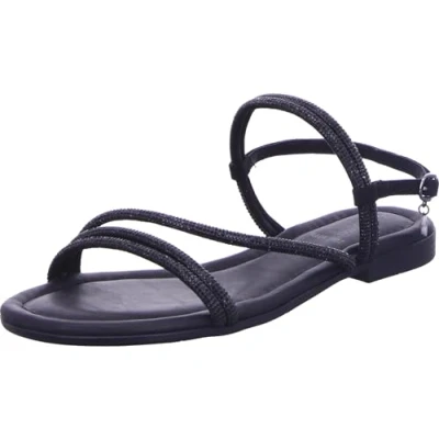Afbeelding van s.Oliver Dames 5 28101 44 platte sandaal, zwart, 37 EU