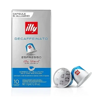 Afbeelding van illy Espresso Decaffeinato Koffiecups Intensiteit 5/9 10 x capsules