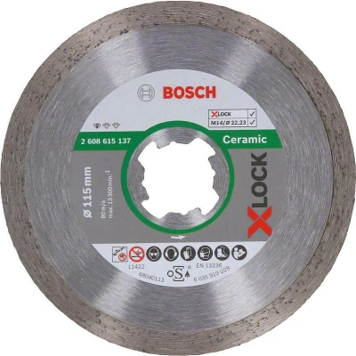 Afbeelding van Bosch x LOCK Diamantschijf Tegels/Plavuizen 115 22,23 1,6 7 MM