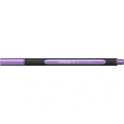 Afbeelding van 10x metallic liner Schneider Paint it 020 1 2mm frosted paars