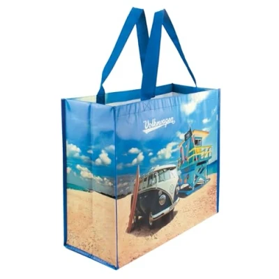 Afbeelding van BRISA VW Collection Volkswagen T1 Bus Transporter Shopper Zak Beach Life