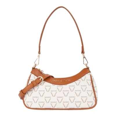Afbeelding van VALENTINO Schoudertas Lady Re Shoulder Bag Bianco / Cuoio Crème