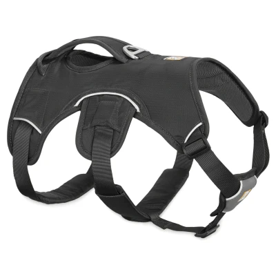 Afbeelding van RUFFWEAR Web Master Multi Use Hondenharnas, Robuuste omgevingen, werkhonden, miniatuurrassen, verstelbare pasvorm, maat: XX Small (33 43 cm/13 17 inch), Twilight Grey
