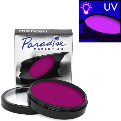 Afbeelding van Mehron Paradise AQ Schmink op waterbasis Neon UV Glow Nebula 40 gr (licht onder blacklight)