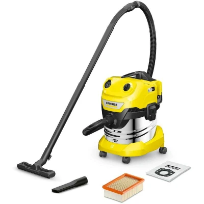 Afbeelding van Kärcher Home &amp; Garden WD 4 18 S Dual V 20/22 1.628 625.0 Nat en droogzuiger met accu 380 W 20 l Zonder accu, lader, Draadloos