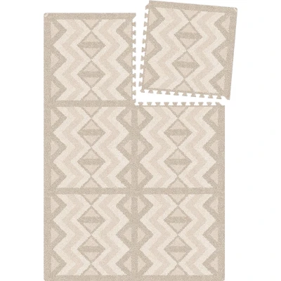 Afbeelding van Eeveve Speeltapijt Foam Puzzel Kilim Sand