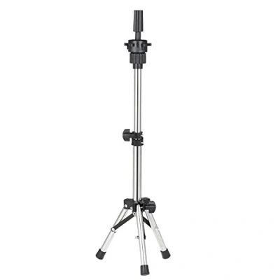 Afbeelding van Mini Pruik Stand Statief,Verstelbare Kapper Tafel Training Hoofd