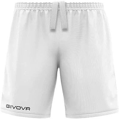 Afbeelding van Short Givova Capo, P018, korte broek wit, maat XS, geborduurd logo