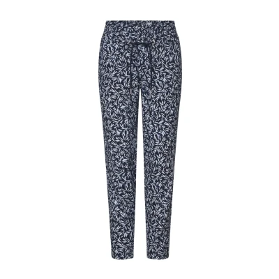 Afbeelding van Cecil Gemusterte Broek, Dames, Maat: XSx28, Blau