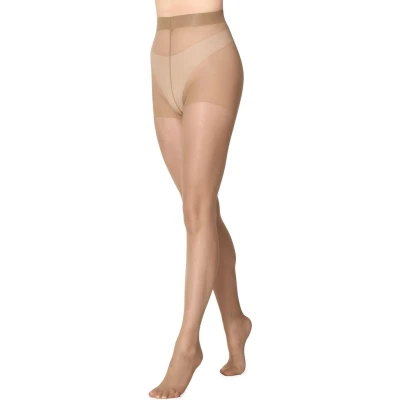 Afbeelding van Merry Style Dames Panty 15 DEN Medium gloss Polyamide MS FI C5100 SAVA Tan S