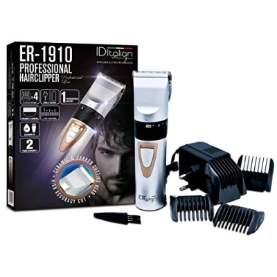 Afbeelding van Italian Design Electrical Items HAIR Clipper ER 1910 Haarverwijderingstool, Heren, Maat: One Size,