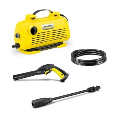 Afbeelding van Kärcher Hochdruckreiniger K 2 Horizontal VPS, Druck: max. 110 bar, Fördermenge: 360 l/h, Flächenleistung: 20 m²/h, mit Vario Power Strahlrohr, gelb
