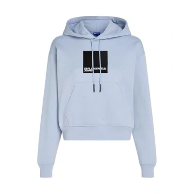 Afbeelding van Karl Lagerfeld Jeans LOGO Sweater, Dames, Maat: Large, Eventide