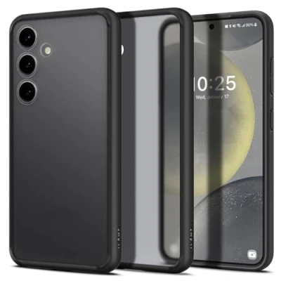 Afbeelding van Spigen Ultra Hybrid Case Compatibel met Samsung Galaxy S24 hoesje Frost Black