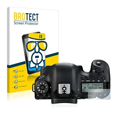 Afbeelding van BROTECT Screenprotector voor Canon EOS 6D (Schouderdisplay) Folie Beschermfolie Beschermglas transparant