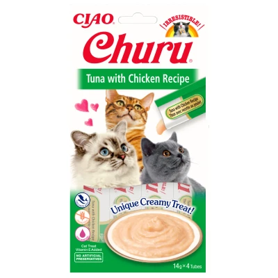 Afbeelding van Inaba Churu Tuna / Chicken 56 GR