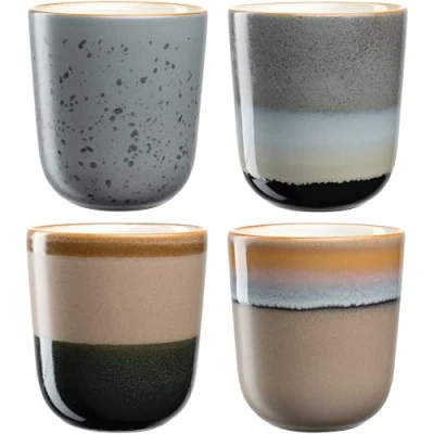 Afbeelding van Leonardo Roma koffiemokjes 330ml set/4 assorti