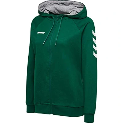 Afbeelding van Hummel Sweater met rits, Dames, Maat: 42, Evergreen