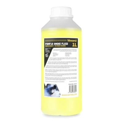 Afbeelding van BeamZ FSMF1S rookvloeistof medium density Geel 1L