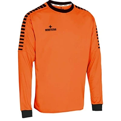 Afbeelding van Derbystar Hyper Unisex keepersshirt oranje zwart, M