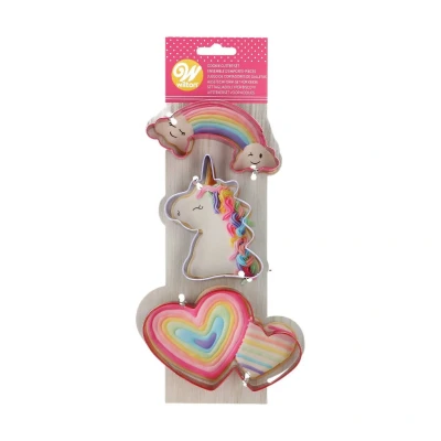 Afbeelding van Wilton Uitsteker Unicorn Set/3