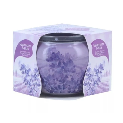 Afbeelding van 6x At Home Scents Geurkaars Lavender 70gr