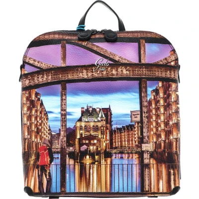 Afbeelding van Gabs Leren Vrije tijd Rugzak Brigitte TG Trip Pelle + Bull Backpack Golden Kleurrijke