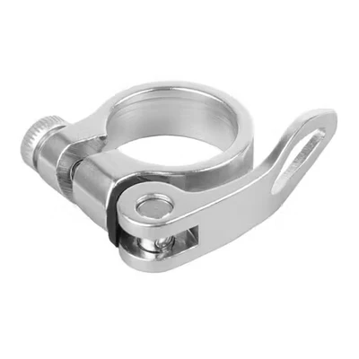 Afbeelding van VWP Zadelpenklem snelspanner 31,8mm zilver