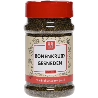 Afbeelding van Van Beekum Specerijen Bonenkruid Gesneden Strooibus 50 gram