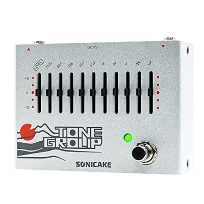 Afbeelding van SONICAKE EQ Equalizer Gitaar Effecten Pedaal 10 Band Tone Group