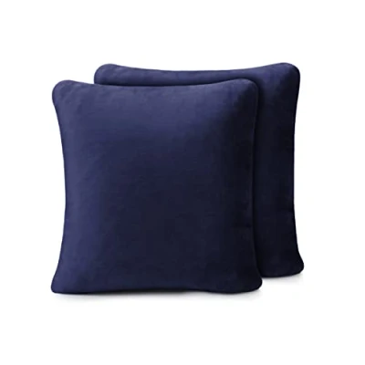 Afbeelding van Amago Kussensloop, set van 2, Kasjmier Gevoel, 50 x cm Marineblauw