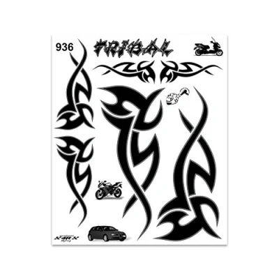 Afbeelding van Quattroerre 936 Sticker Tribal 20 x 24 cm
